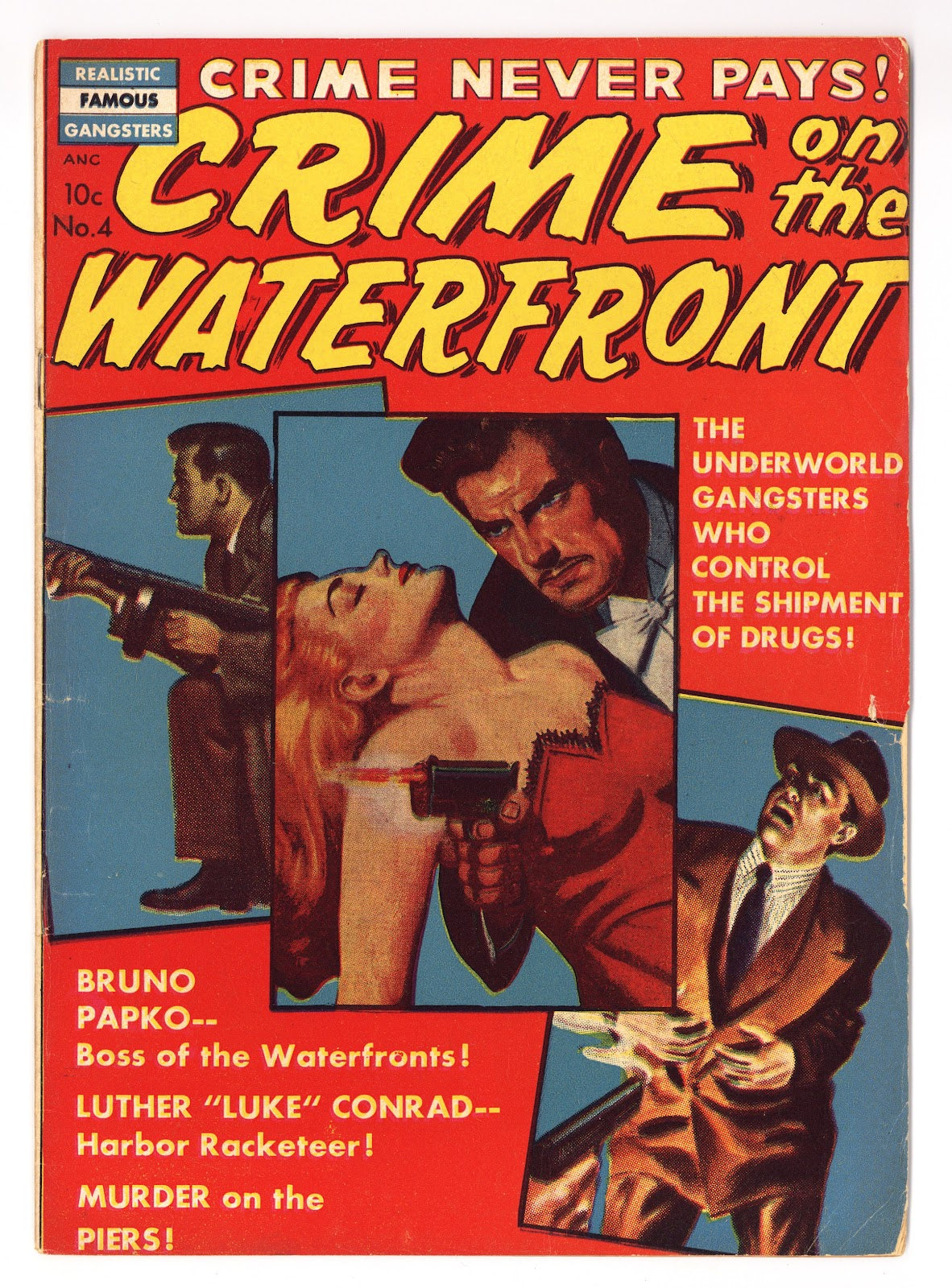 Crime on the Waterfront 4 VG+ (4.5) (1952)  