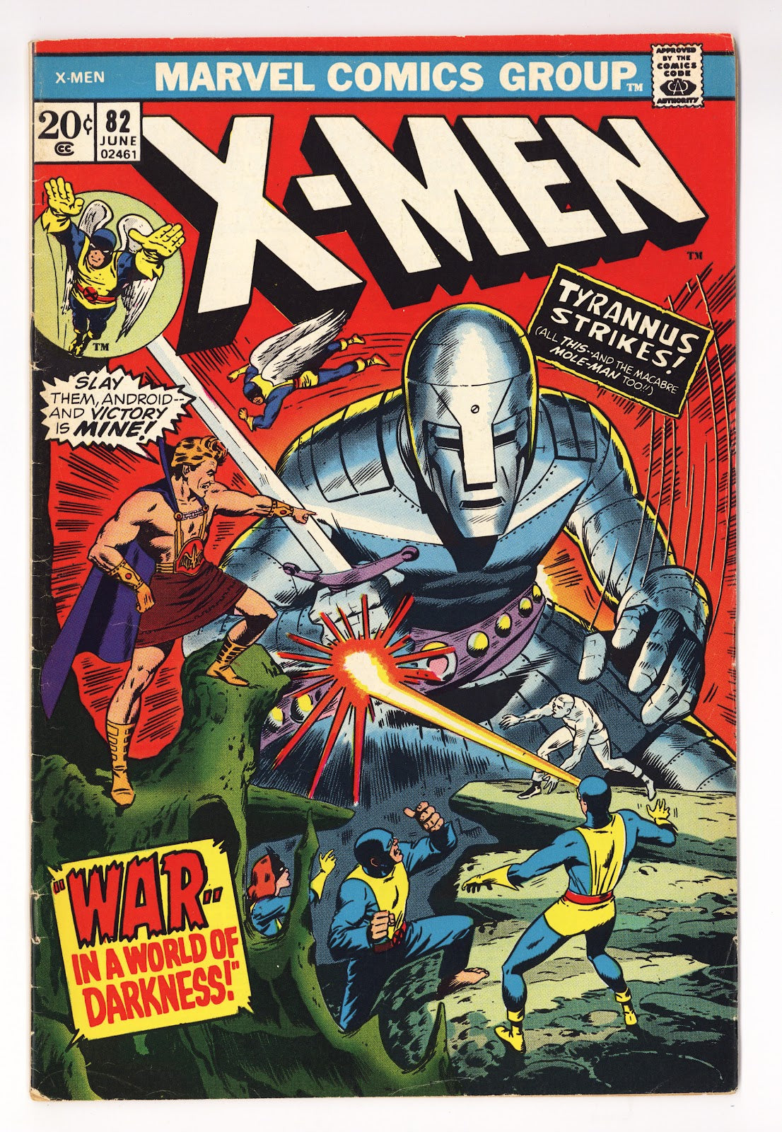 The X-Men Vol 1 82 VG/FN (5.0) (1973) 