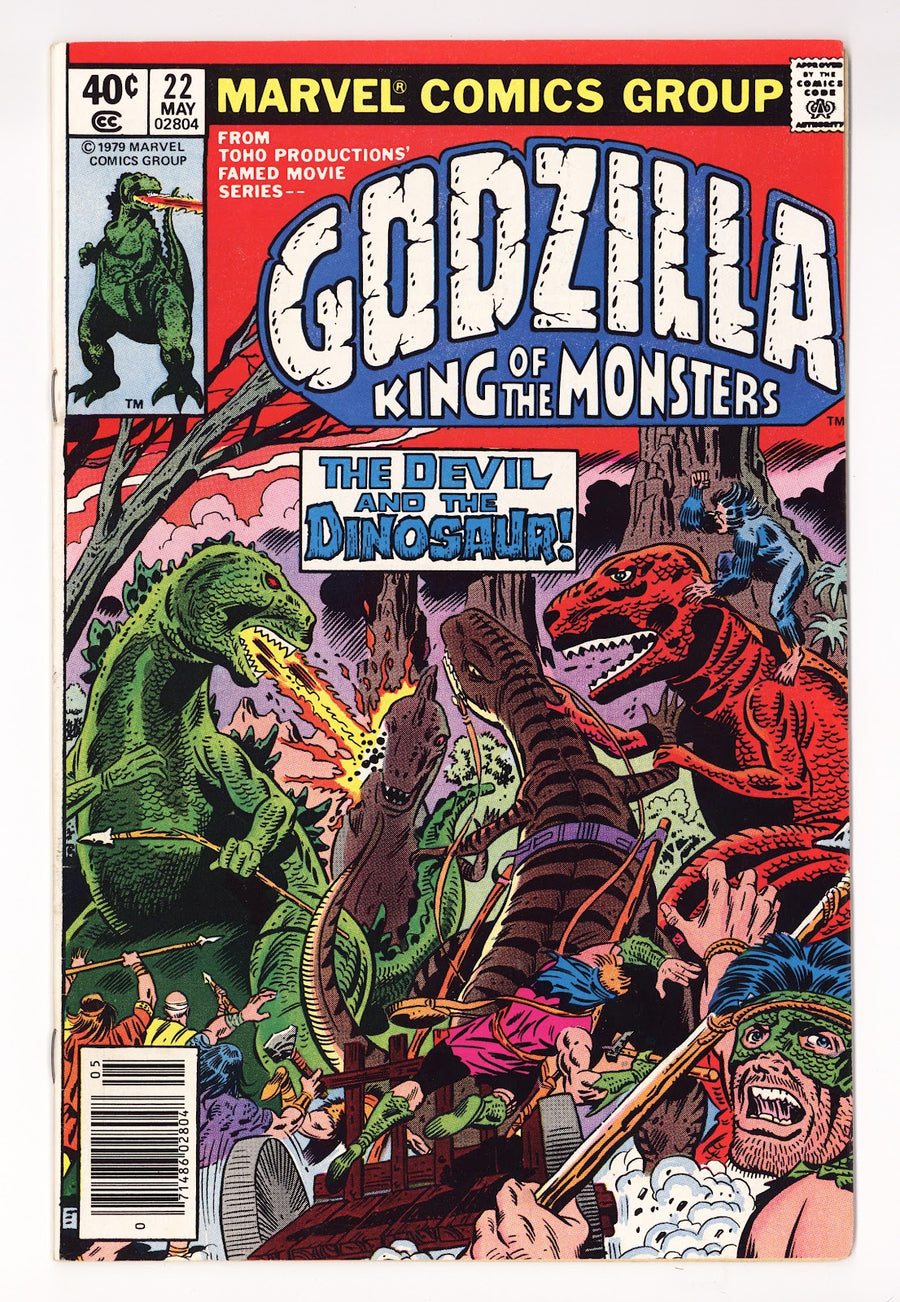 Godzilla Vol 1 22  FN/VF (7.0)   (1979)     