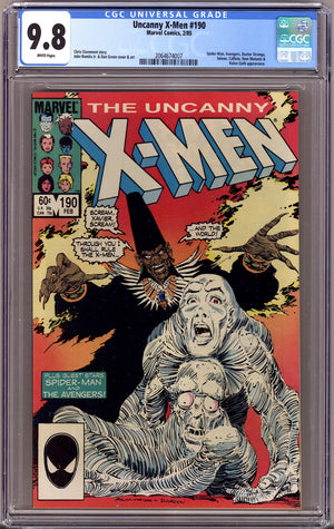 The Uncanny X-Men Vol 1 190 CGC 9.8 (NM/M)   (1985)