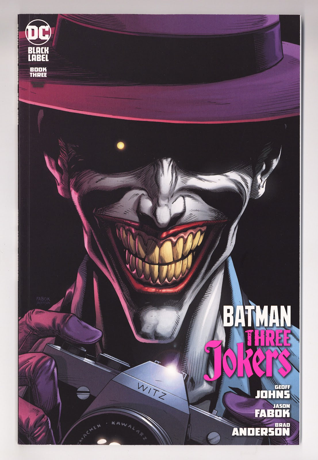 Batman: Three Jokers 3 High Grade (2020) Fabok Hawaiian Shirt & Camera Variant 