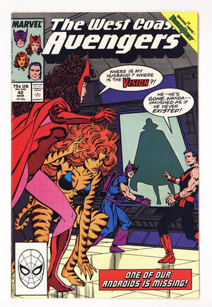 West Coast Avengers Vol 2 42  High Grade   (1989)   Direct