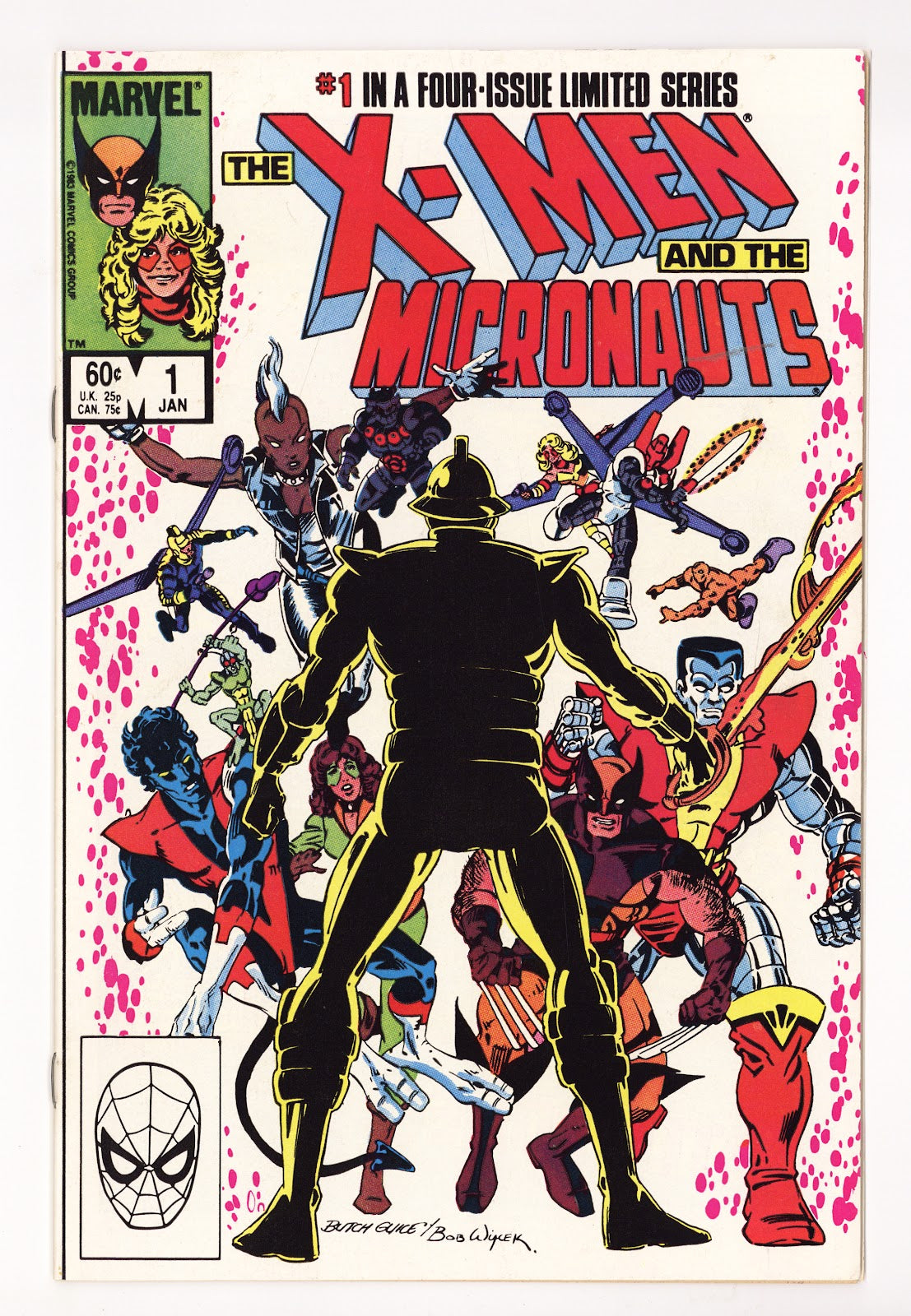 The X-Men and the Micronauts 1 High Grade (1984) Direct 
