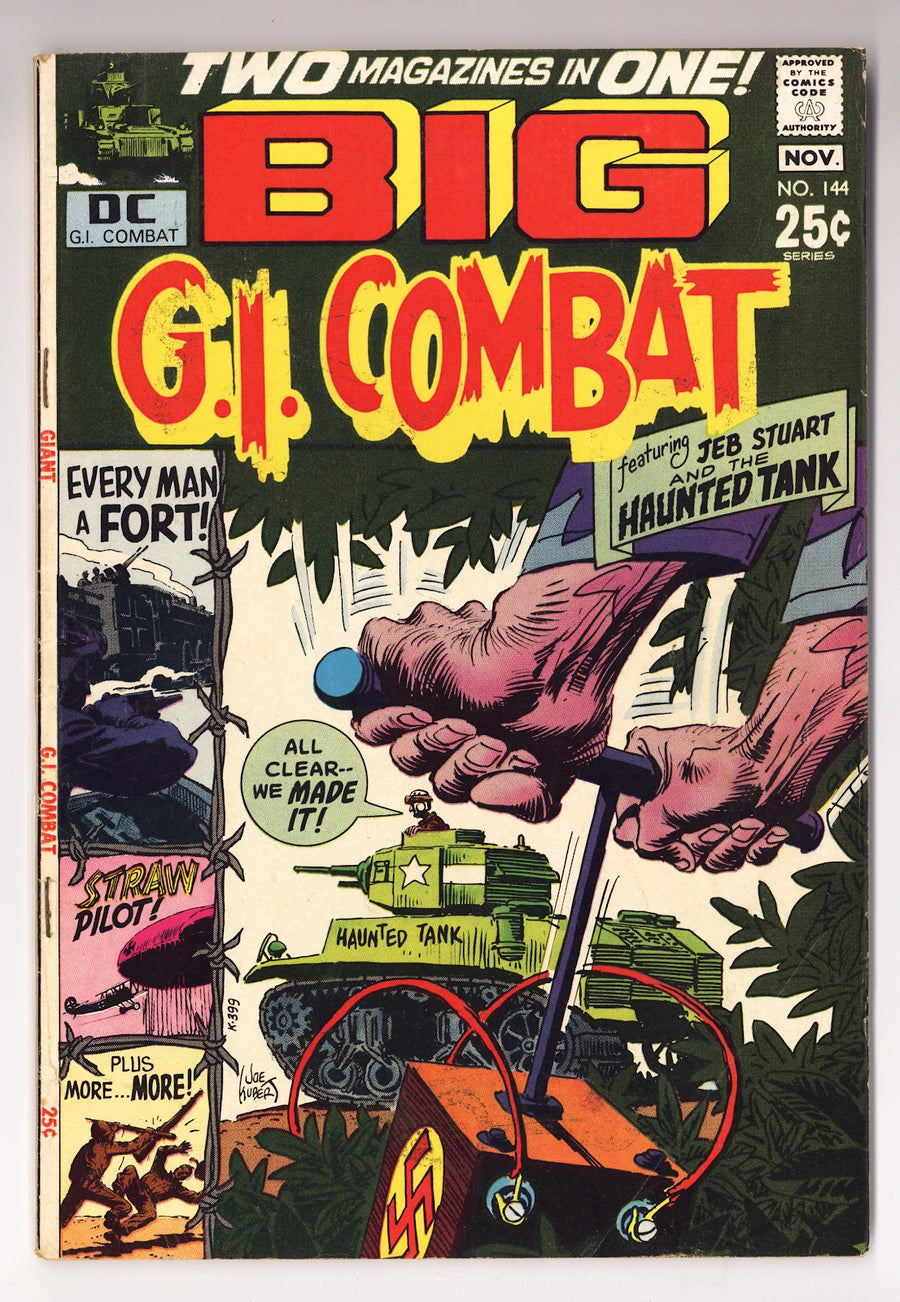 G.I. Combat Vol 1 144  Low Grade   (1970)