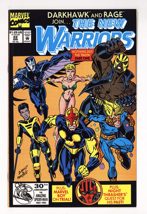 The New Warriors Vol 1 22 Mid Grade (1992)