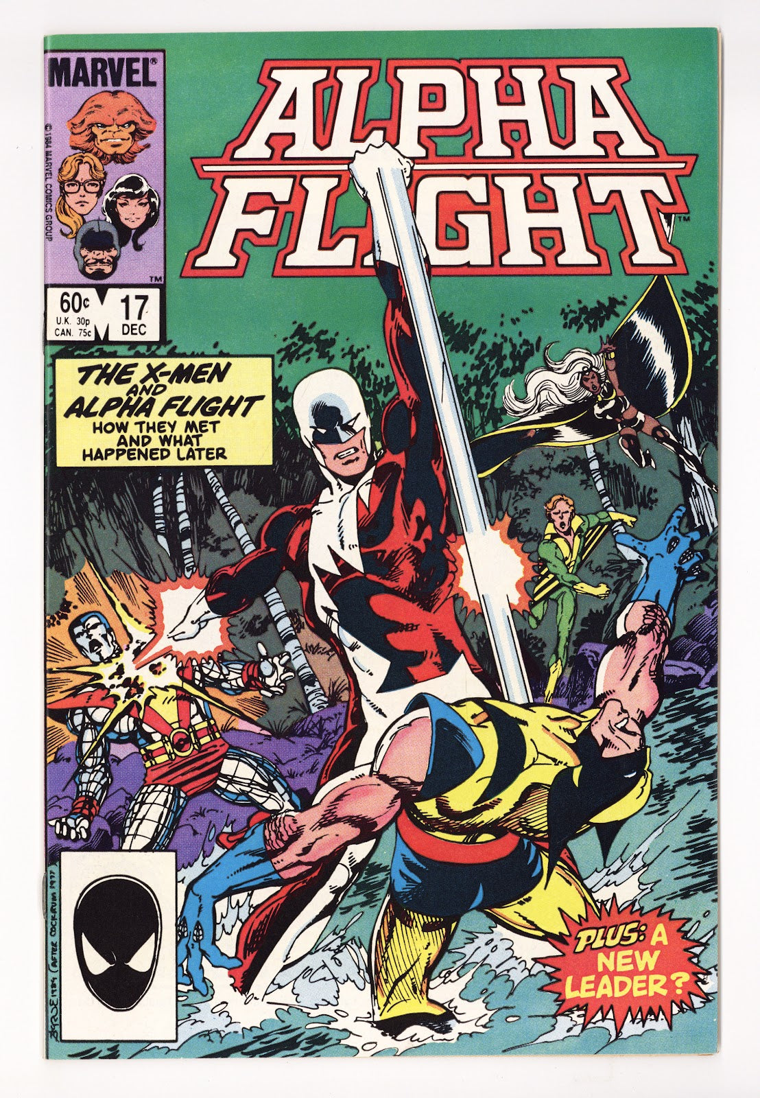 Alpha Flight Vol 1 17 High Grade (1984) Direct 