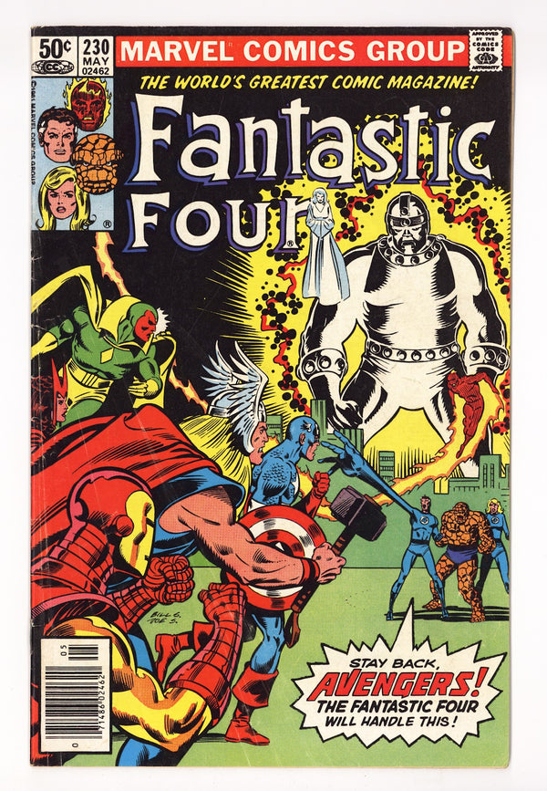 Fantastic Four Vol 1 230  Low Grade   (1981)   Newsstand
