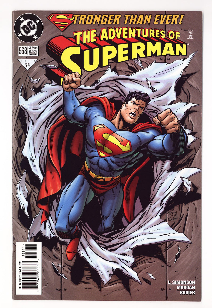 Adventures of Superman Vol 1 568  High Grade   (1999)     