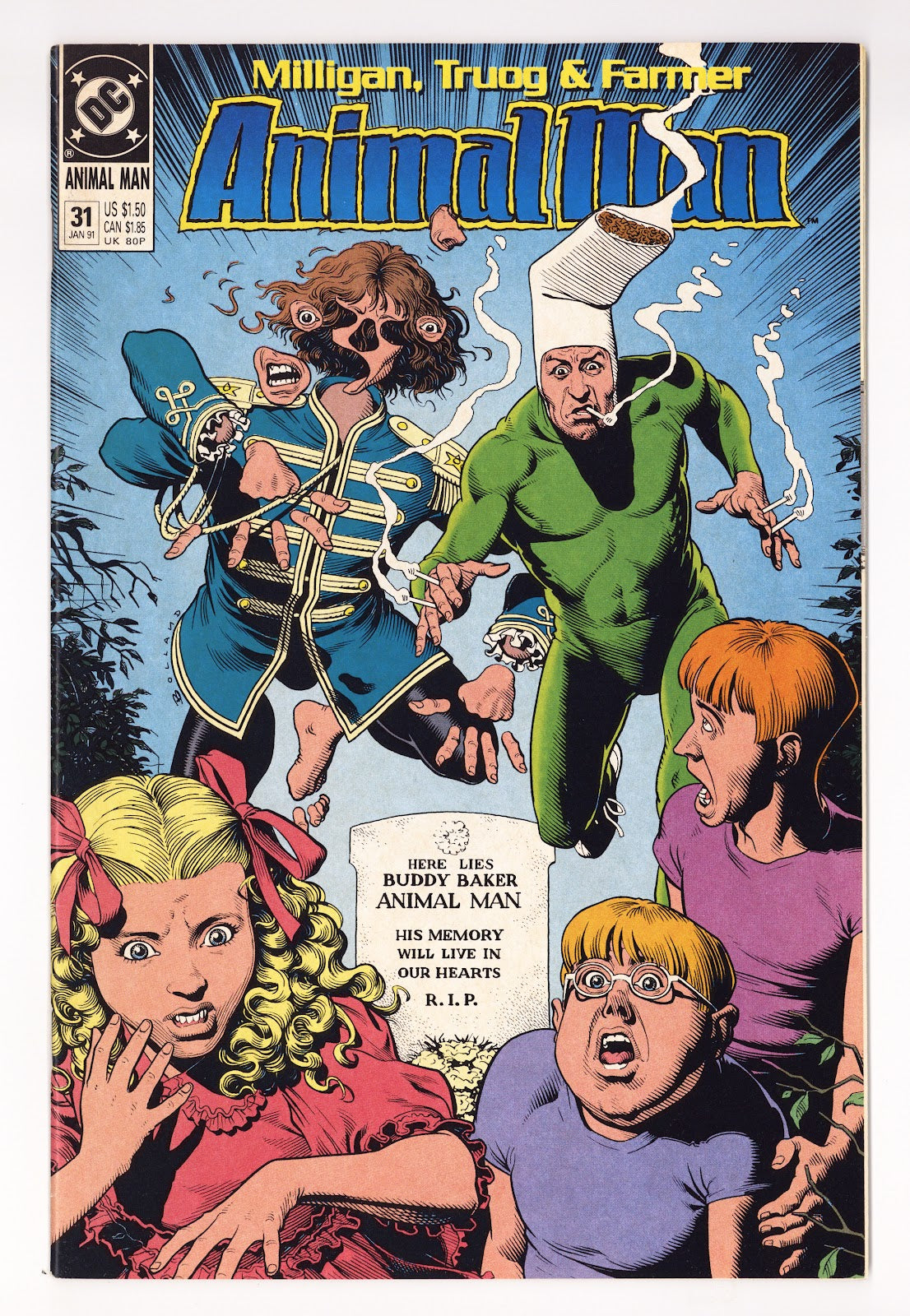 Animal Man Vol 1 31 High Grade (1991) 