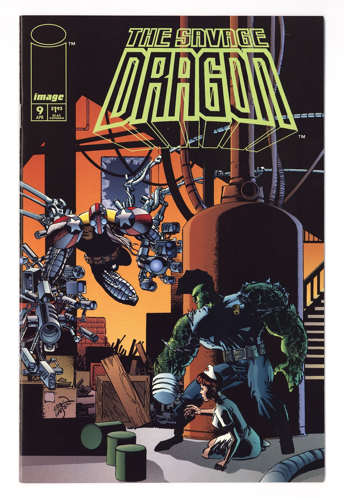 Savage Dragon Vol 2 9  High Grade   (1994)     