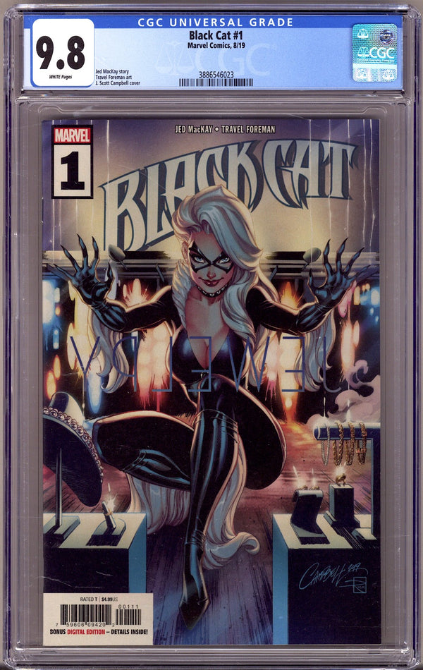 Black Cat Vol 1 1 CGC 9.8 (NM/M) (2019)