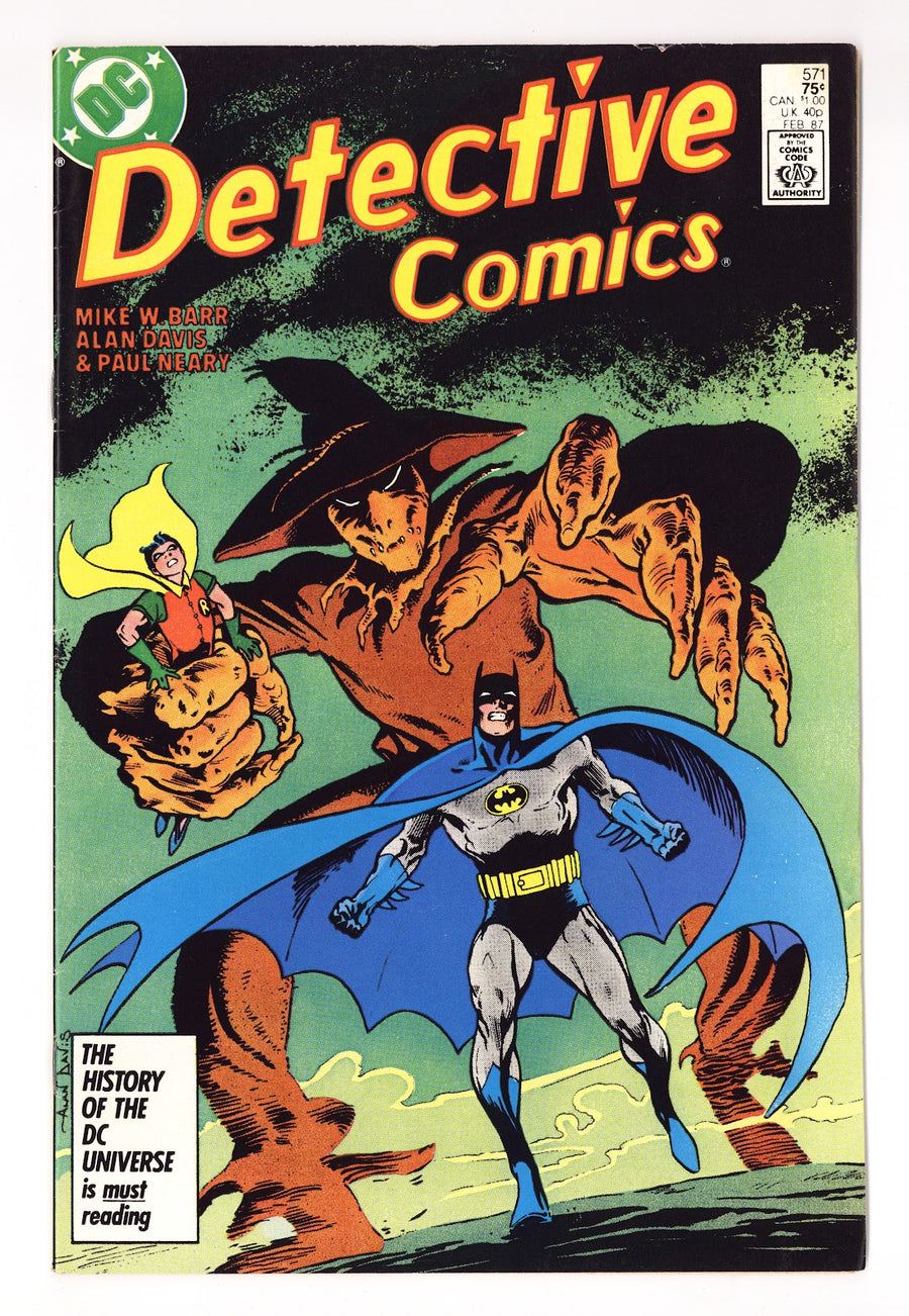 Detective Comics Vol 1 571  Mid Grade   (1987)     