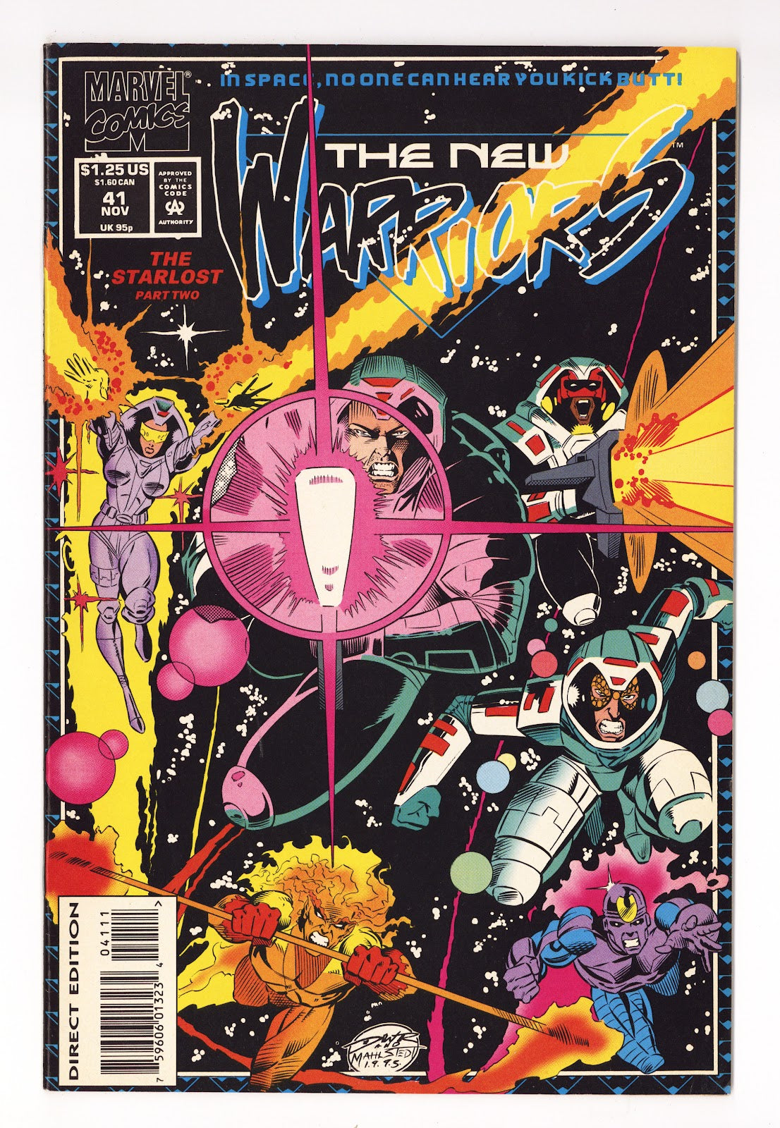 The New Warriors Vol 1 41 High Grade (1993) 
