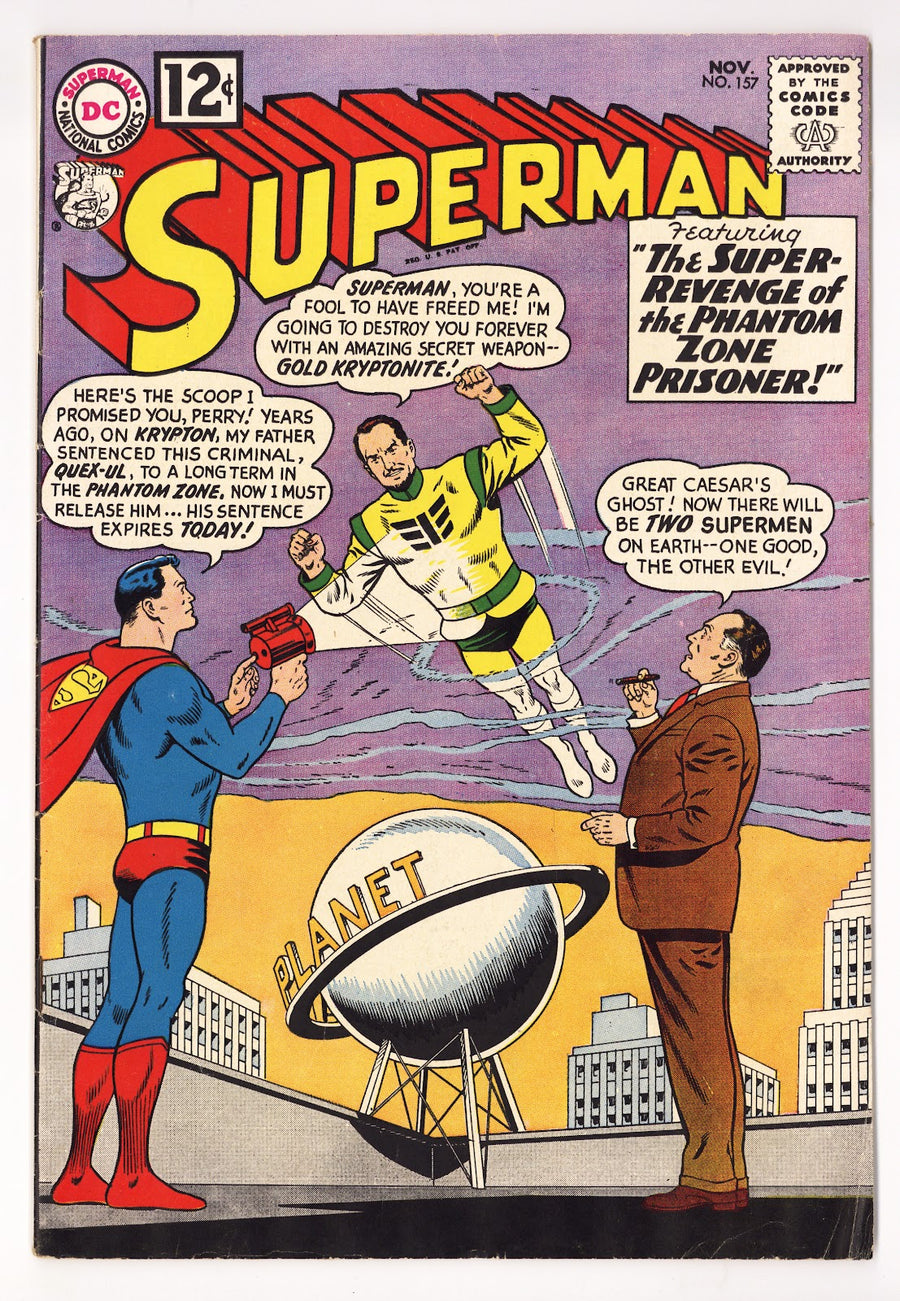 Superman Vol 1 157 FN (6.0) (1962) 