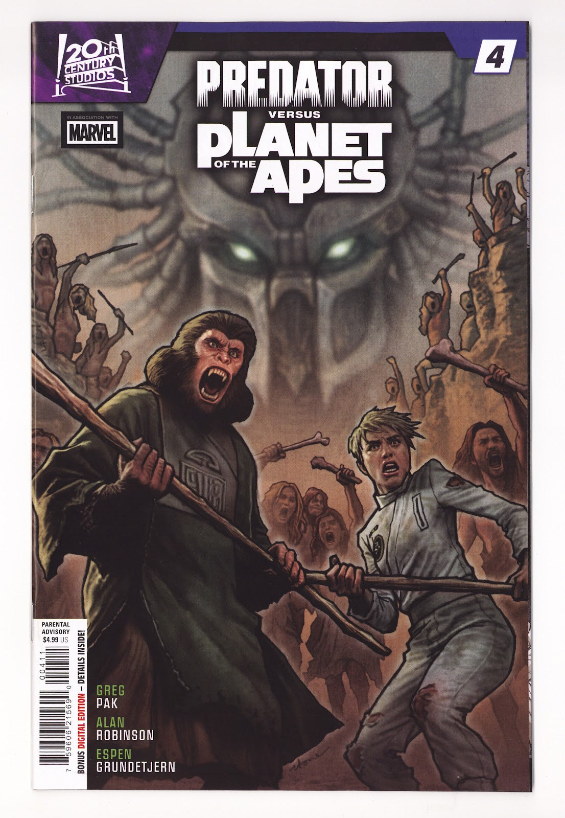 Predator Vs. the Planet of the Apes #4 (2026)