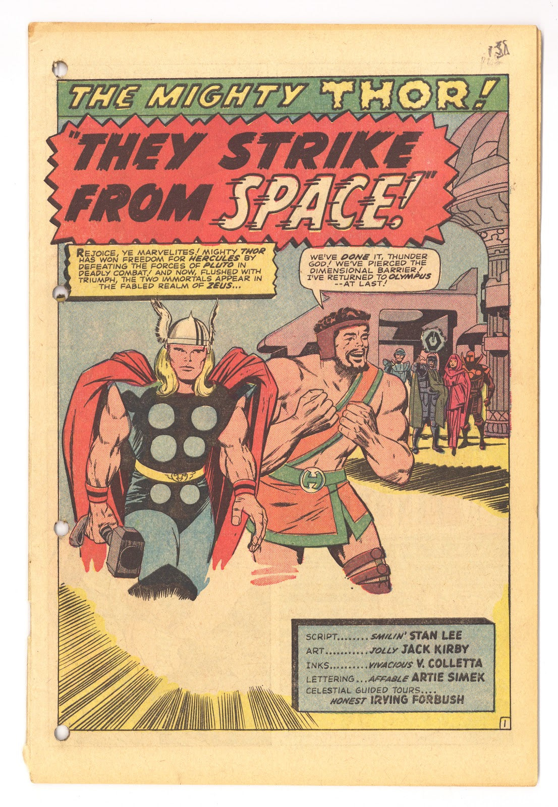 Thor Vol 1 133 Coverless (1966) 