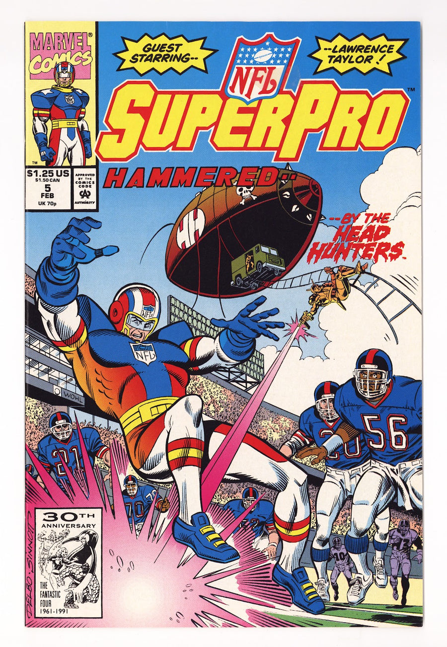 NFL Superpro   5  High Grade   (1992)     