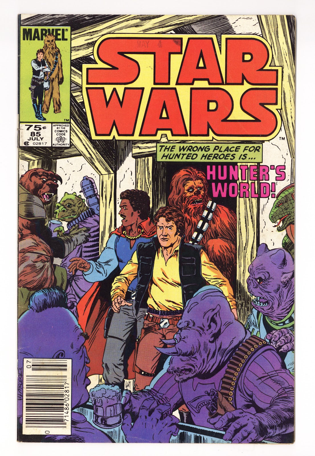 Star Wars Vol 1 85  Low Grade   (1984)   Canadian Price Variant