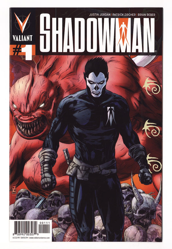 Shadowman Vol 4 1  High Grade   (2012)   Cover A - Patrick Zircher