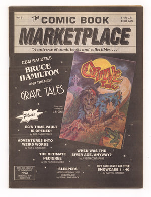 Comic Book Marketplace Vol 1 3 VF- (7.5) (1991)