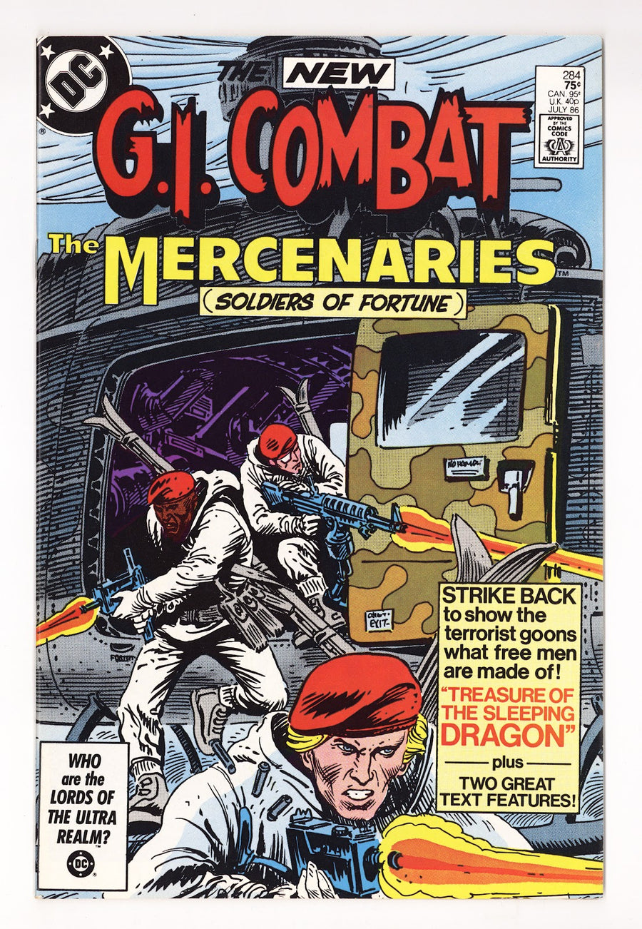 G.I. Combat Vol 1 284  High Grade   (1986)