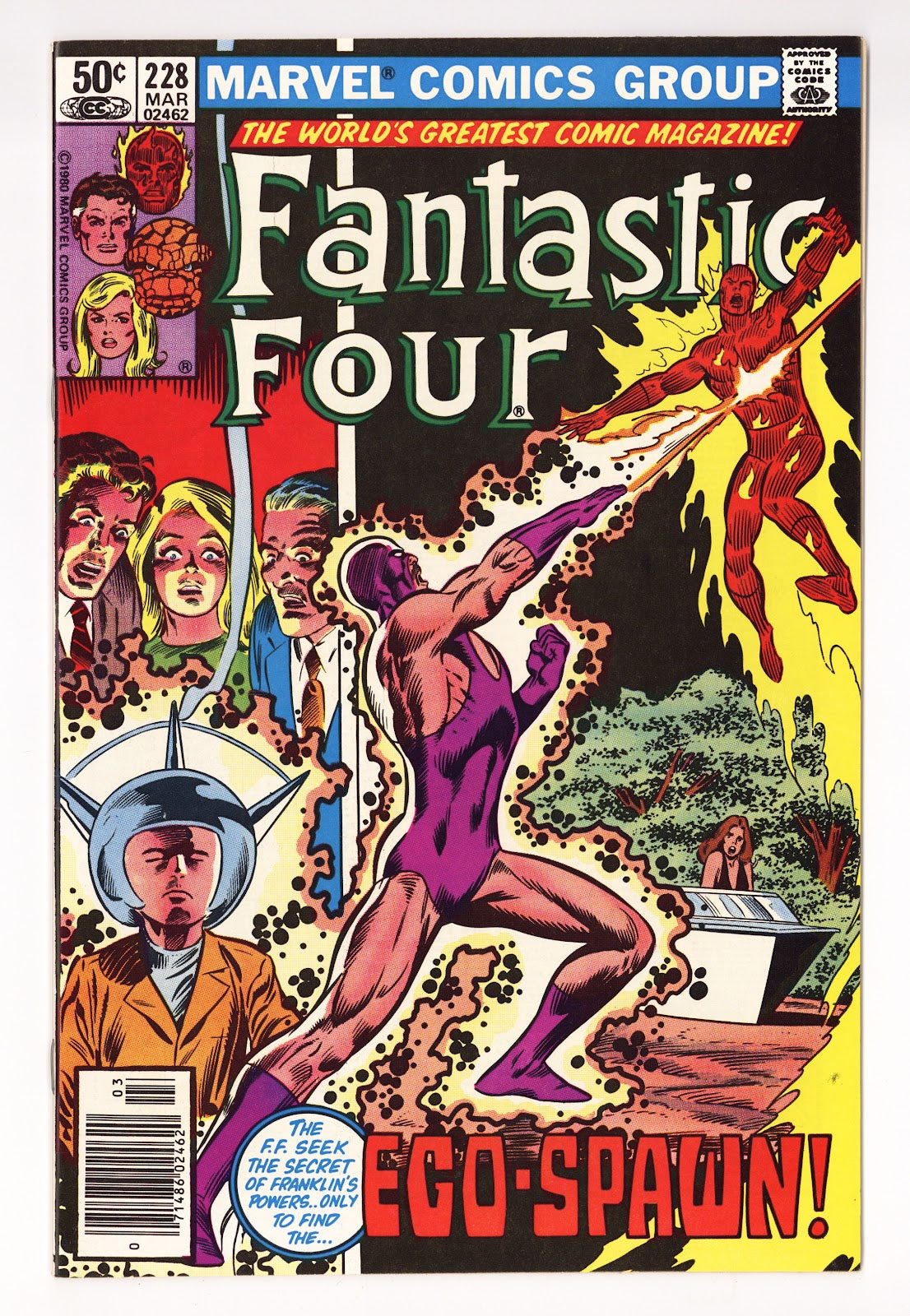 Fantastic Four Vol 1 228 High Grade (1981) Newsstand 