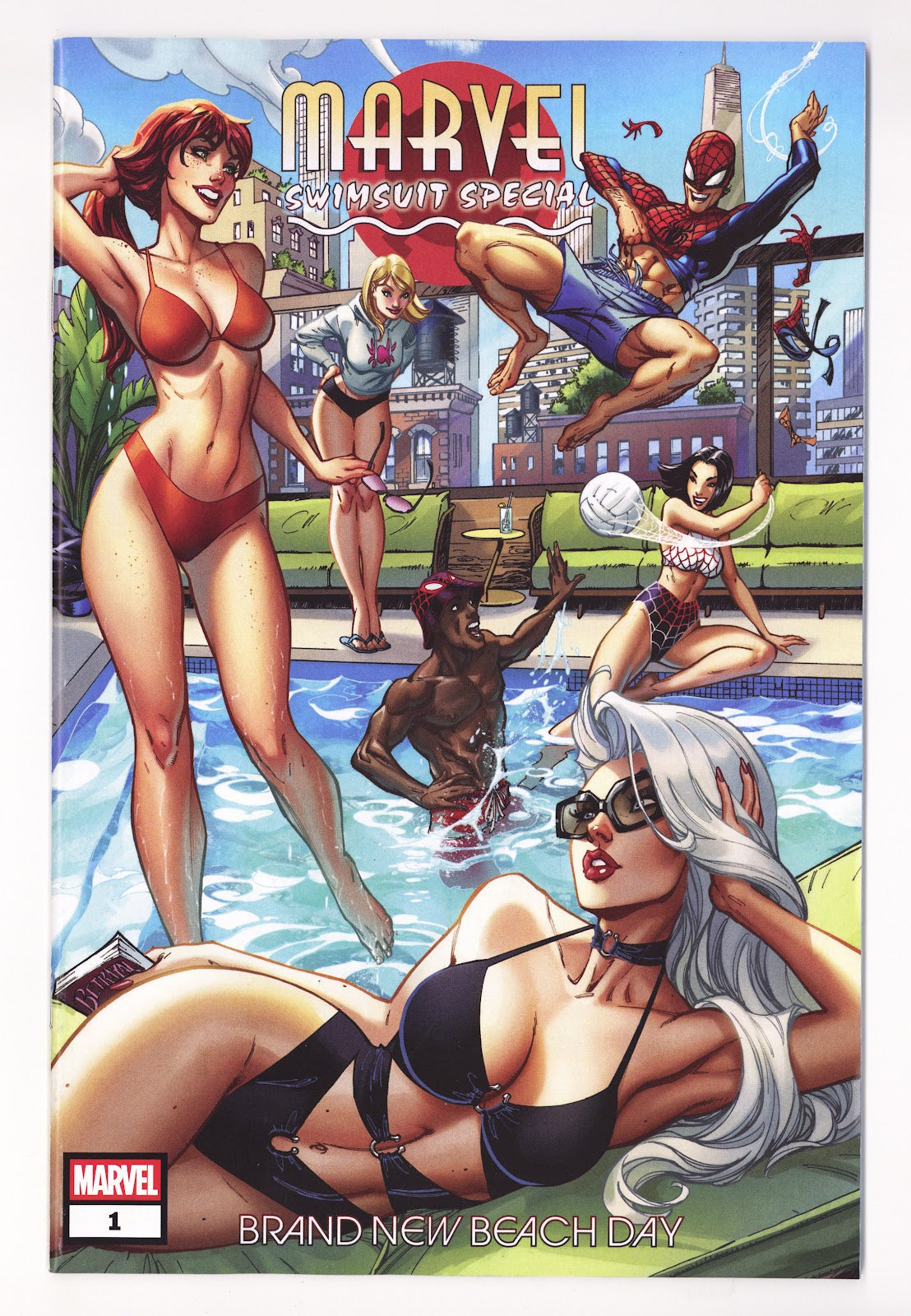 Marvel Swimsuit Special: Brand New Beach Day 1 Campbell Wraparound Variant (2026)