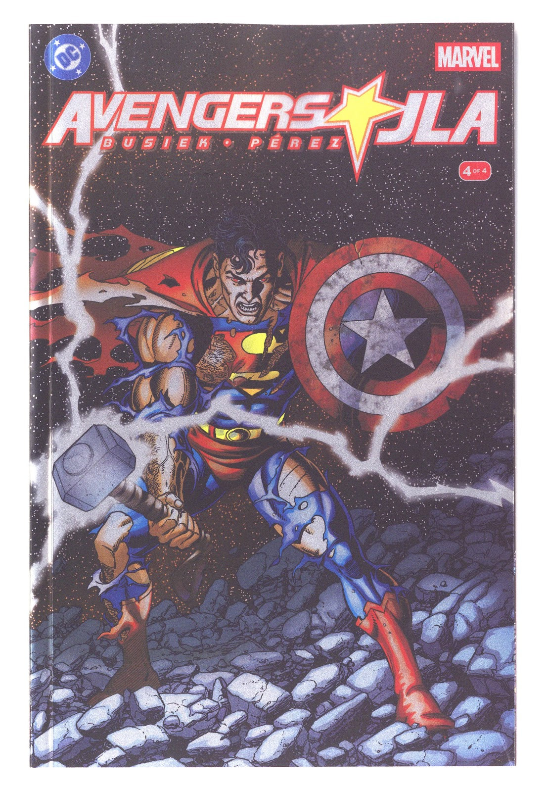 Avengers / JLA 4 Wraparound Foil Variant (2026)