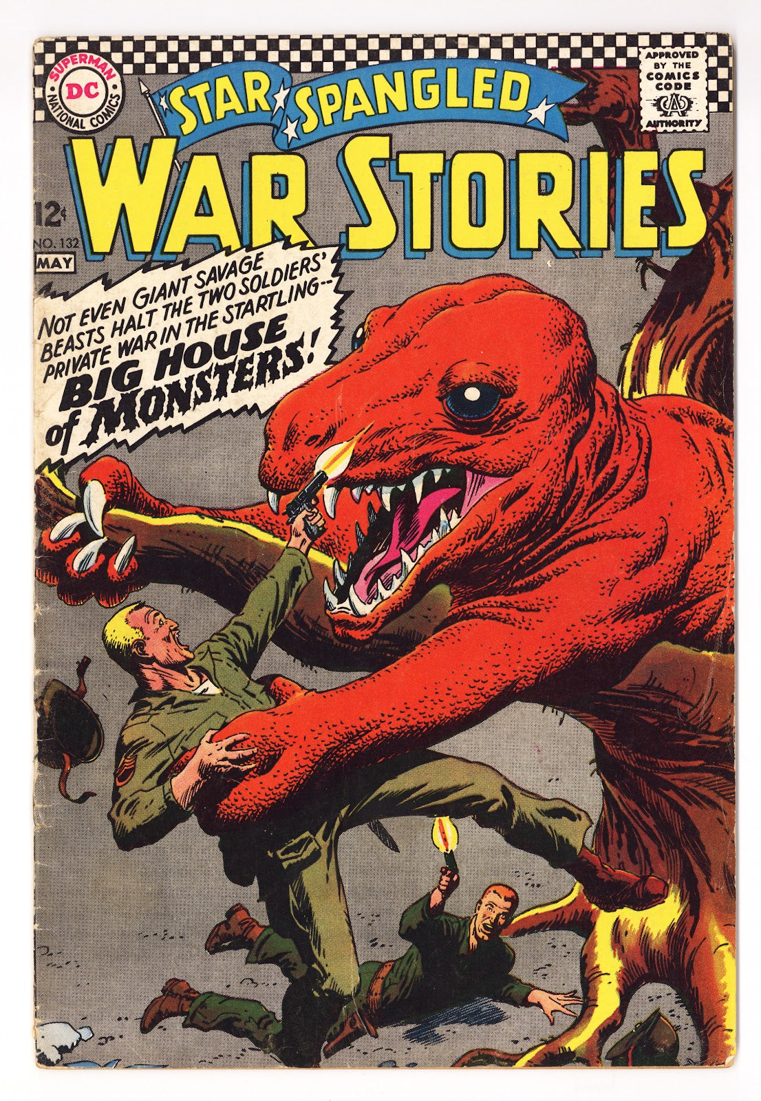 Star Spangled War Stories Vol 1 132  VG- (3.5)   (1967)     