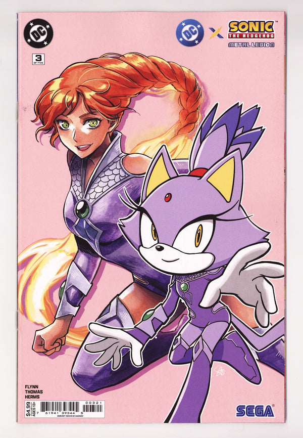 DC X Sonic The Hedgehog The Metal Legion 3 Saowee Variant (2026)