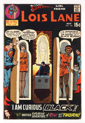Superman's Girl Friend, Lois Lane 106 VG- (3.5) (1970)