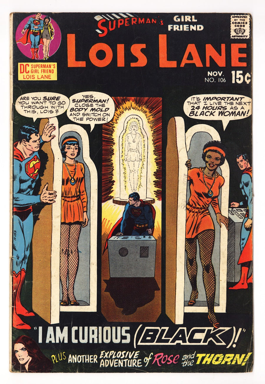 Superman's Girl Friend, Lois Lane 106 VG- (3.5) (1970) 