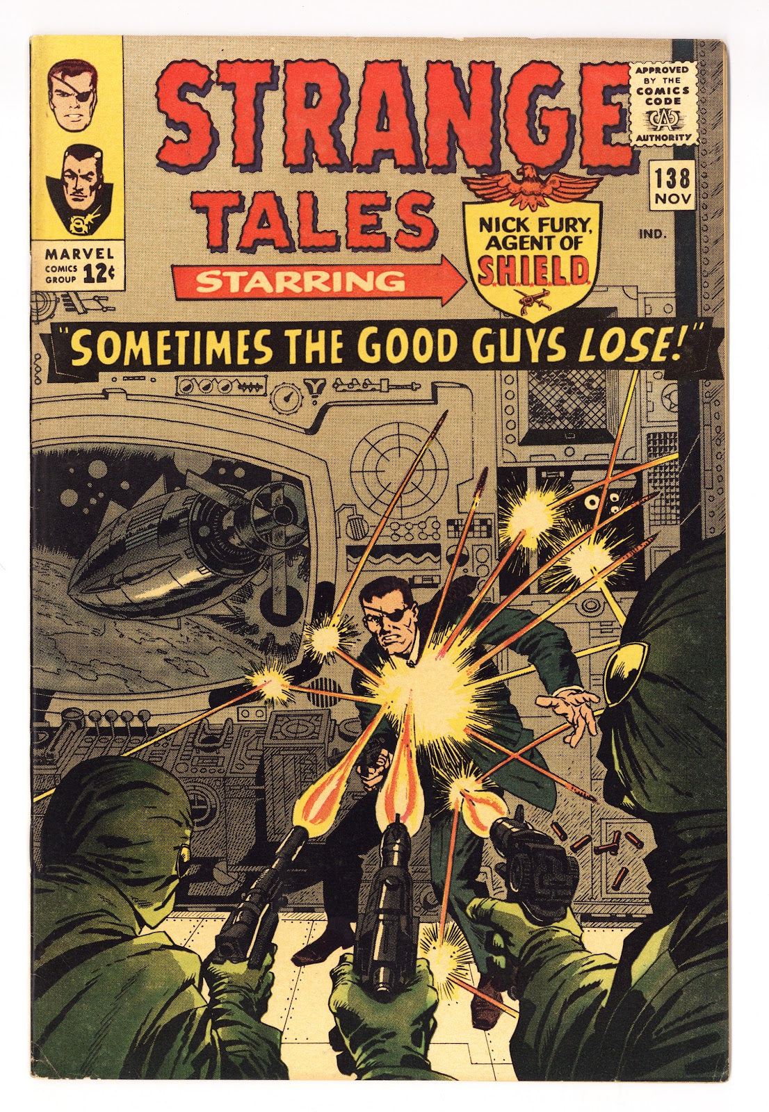 Strange Tales Vol 1 138 FN/VF (7.0) (1965) 