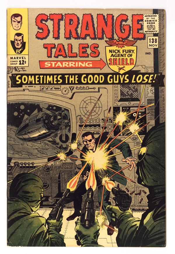 Strange Tales Vol 1 138 FN/VF (7.0) (1965)