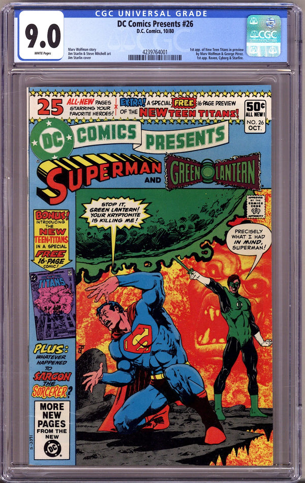 DC Comics Presents Vol 1 26 CGC 9.0 (VF/NM) (1980)