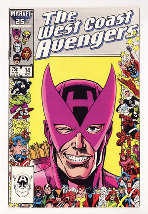 West Coast Avengers Vol 2 14  Mid Grade   (1986)
