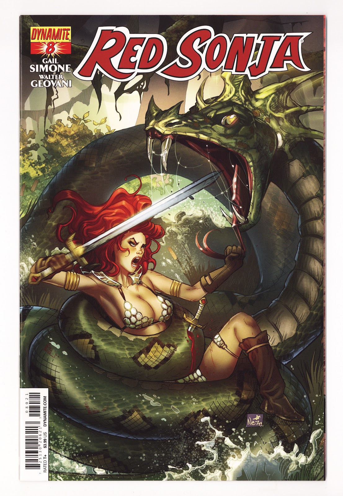 Red Sonja Vol 2 8  High Grade   (2014) Ruffino   Variant