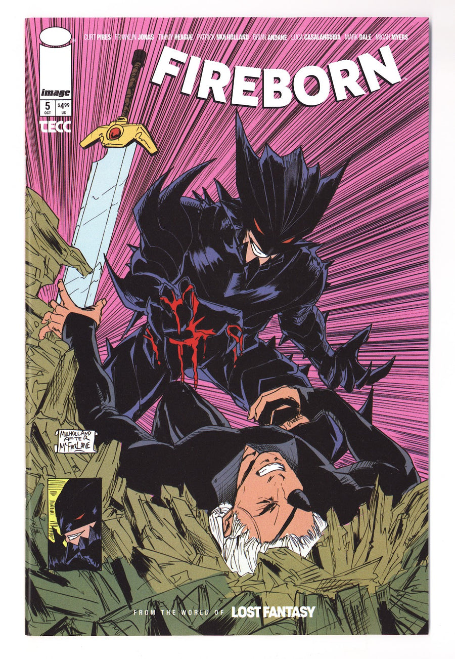 Fireborn #5 (2026) Mulholland Homage Variant