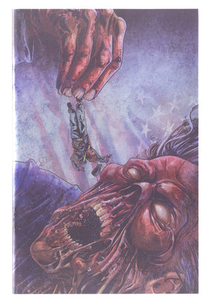 Johnny Rebs Fear Machine #1 NM- (9.2) (2026) Silverbax Virgin Holofoil Variant