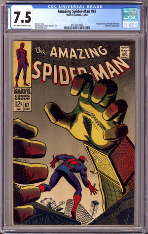 The Amazing Spider-Man Vol 1 67 CGC 7.5 (VF-) (1968)