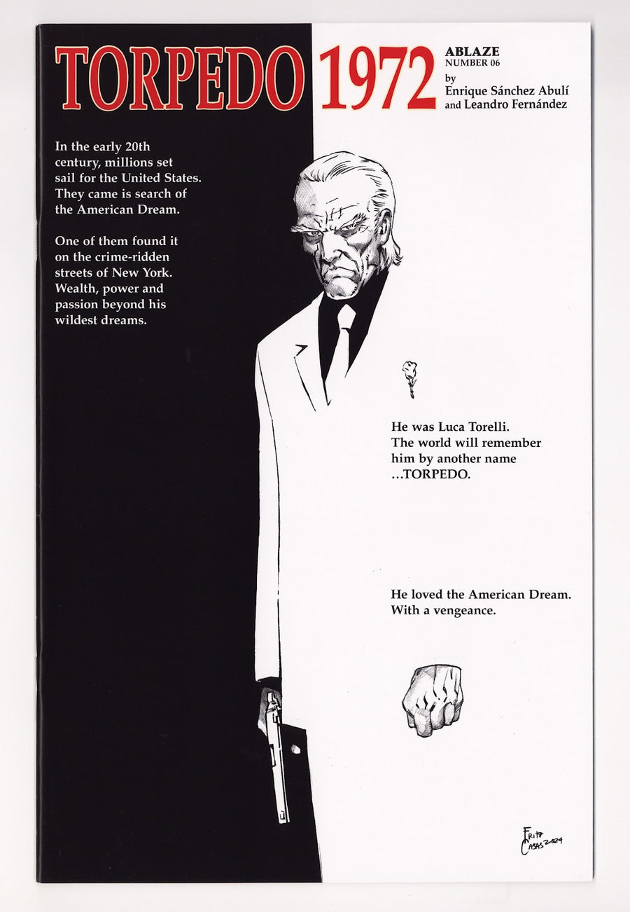 Torpedo 1972 #6 (2026) Scarface Homage Variant