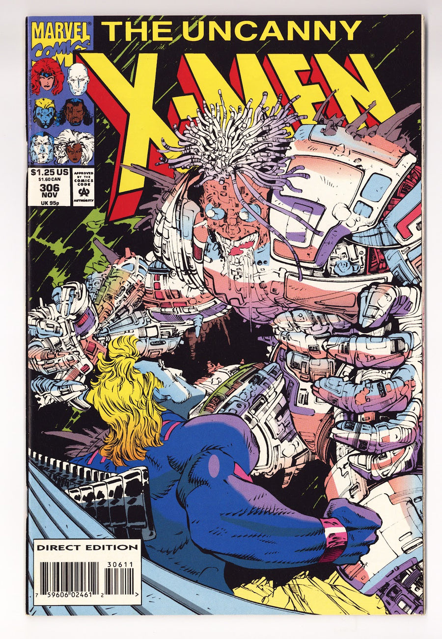 The Uncanny X-Men Vol 1 306  High Grade   (1993)     