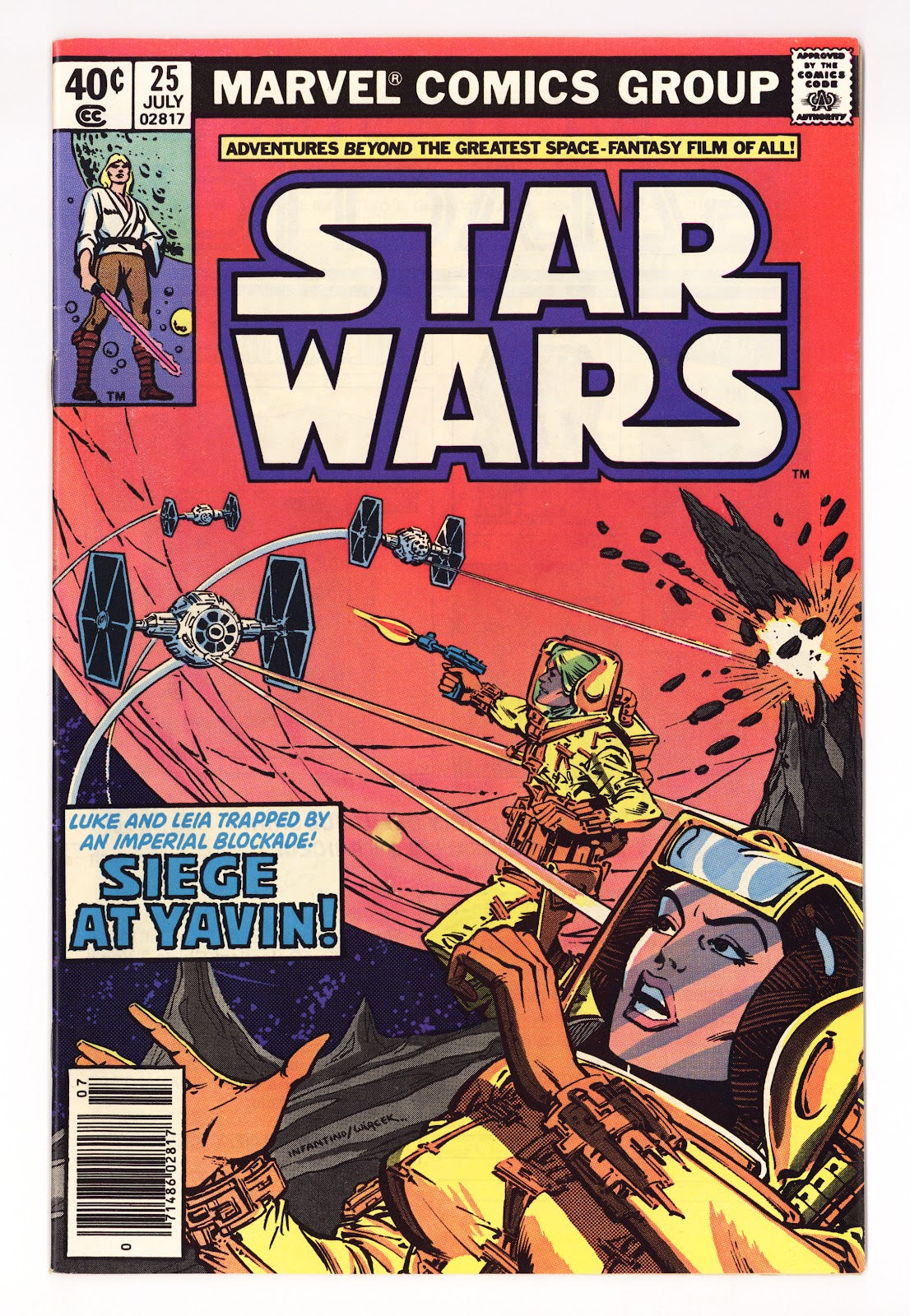 Star Wars Vol 1 25  VF (8.0)   (1979)   Newsstand  