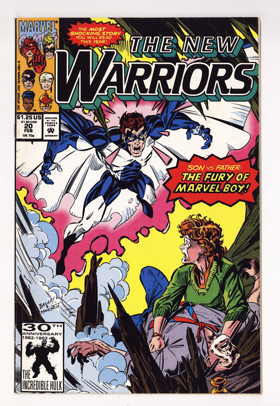 The New Warriors Vol 1 20 High Grade (1992) 