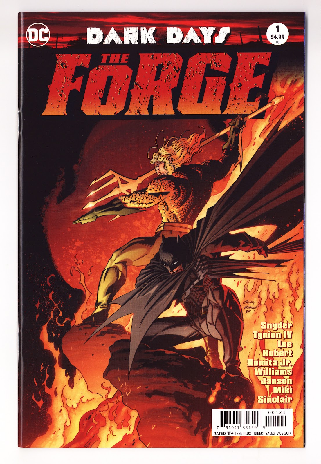 Dark Days: The Forge   1  High Grade   (2017) Kubert   Variant