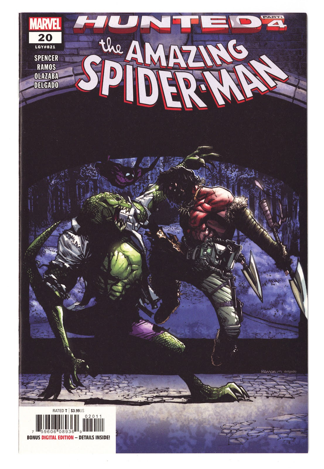 Amazing Spider-Man Vol 5 20 (821) High Grade (2019) 