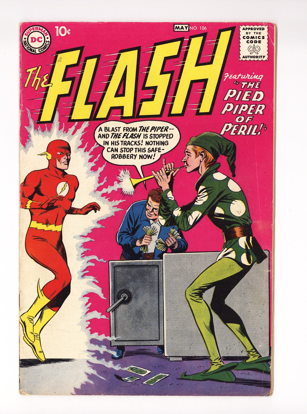 The Flash Vol 1 106  VG/FN (5.0)   (1959)     