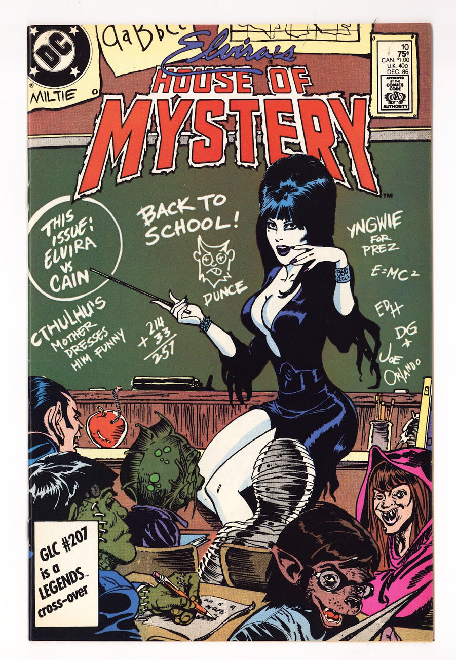 Elvira's House of Mystery   10  VF+ (8.5)   (1986)     