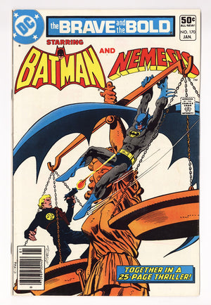 The Brave and the Bold Vol 1 170 Mid Grade (1981) Newsstand