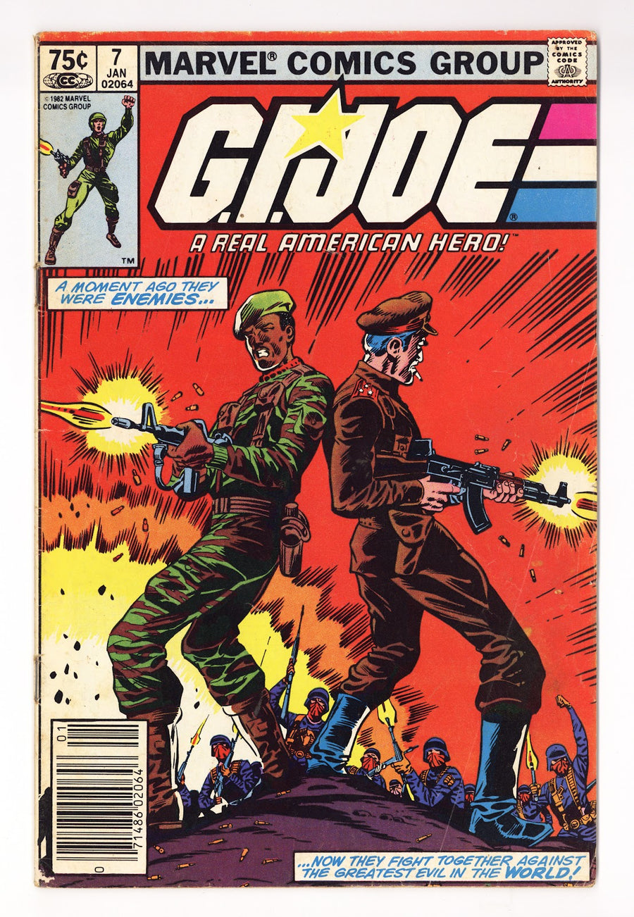 G.I. Joe, A Real American Hero Vol 1 7  Very Low Grade   (1983)   Canadian  